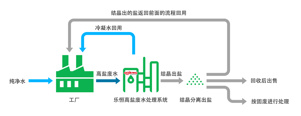 樂恒高鹽廢水處理系統(tǒng)